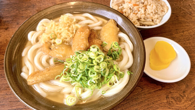 うどんといったら牧のうどん