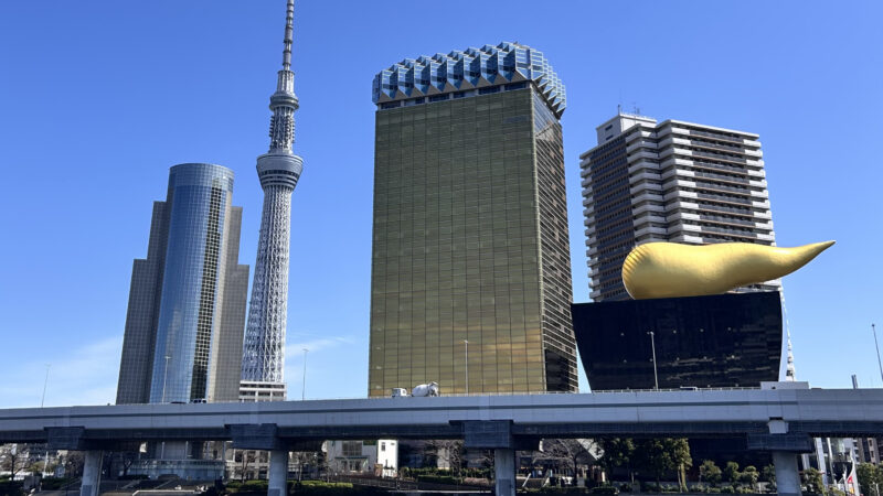 【東京旅】アフタヌーンティー・浅草・水上バス・もんじゃを満喫!